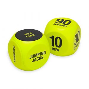 6 Sided Exercise Dice for Group Exercises & Fitness